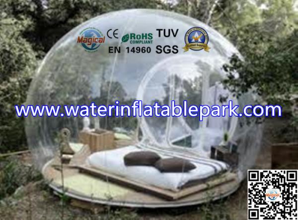 Sports Bubble Transparent Dome Tent  6m x 4m For Advertising Trade Show