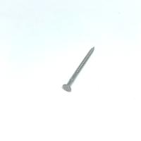 Cabeça lisa quadriculado Ring Shank Stainless Steel Nails de 3.35X50MM