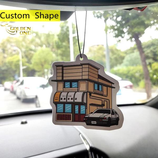 Wholesale Factory Price Custom Shape Hanging Scented Sachet Aromatherapy Car Diffuser Air Freshener