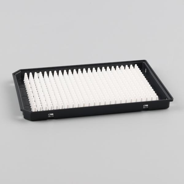 pcr plate 40ул 384 ПКР покрывают черную твердую рамку ПК с ясной плитой трубок 384 ПП