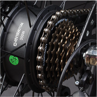 Non Slip 26 Inch Electric Bicycle , 21 Speed Fold Up Electric Bike 48v