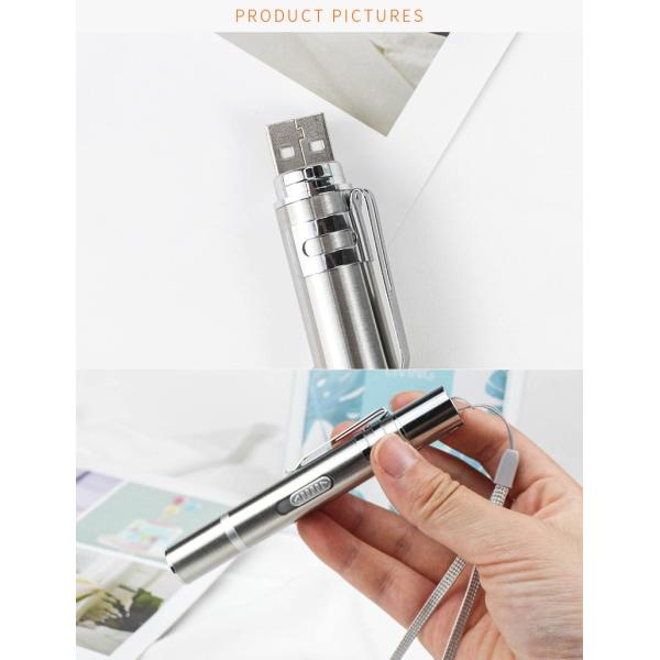 Purple Red White Laser Cat Teaser Interactive Toy Rechargeable Cat Toys