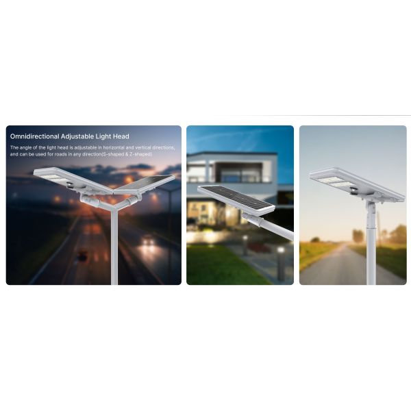 Charging Time 6-7 Hours High Lumen LED Street Light Featuring Operating Temp -20° 60° Brightness for Street Illumination