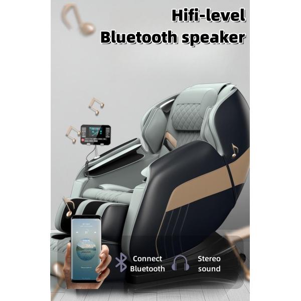 Adjustable Height Music Hot Compress Massage Chair and Adjustable Function