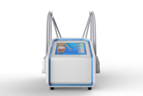 Non Vacuum Cryolipolysis Fat Freezing Machine With 4 Flat Handles High Efficiency