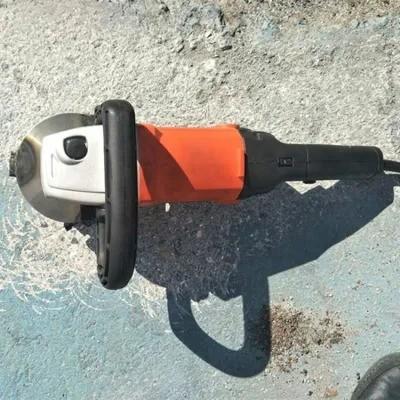 220V Handheld Electric Concrete Scabbler Rotary Bush Hammer