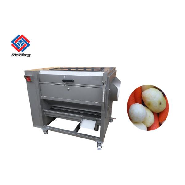 1.5KW 300-500KG/H Vegetable Fruit Washing Machine Carrot Cleaning Machine
