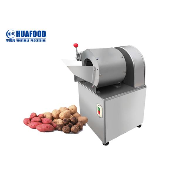 Vegetable Roots 200kg/H Cube Slicer Machine