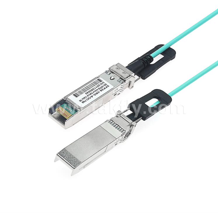 100G QSFP28 Active Optical Cable (AOC) – 4×25G, Up to 104Gbps, 3-70m, VCSEL Array, Low Power 