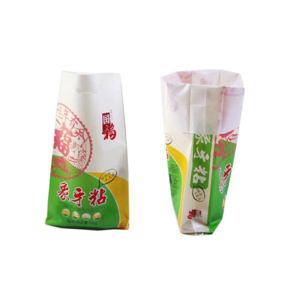 Collapsible Woven Plastic Feed Bags , Spice Packaging Bags Water Resistant