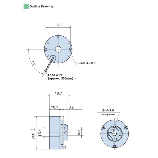 Makinopc 24v Rated Voltage Miniature Type Electromagnetic Clutch Brake Unit 1w Power Consumption ZMB20