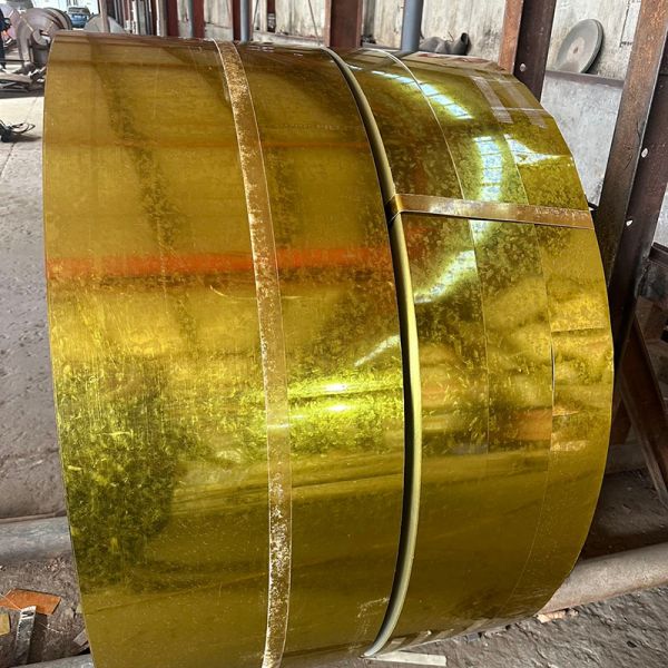 SGCC DC51D Prepainted Cold Rolled PPGL Steel Coils Roll Pre Painted Galvalume Steel