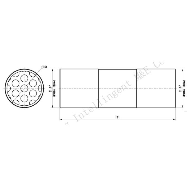 Turbine Vacuum Pump Accessories , G 1 1/4