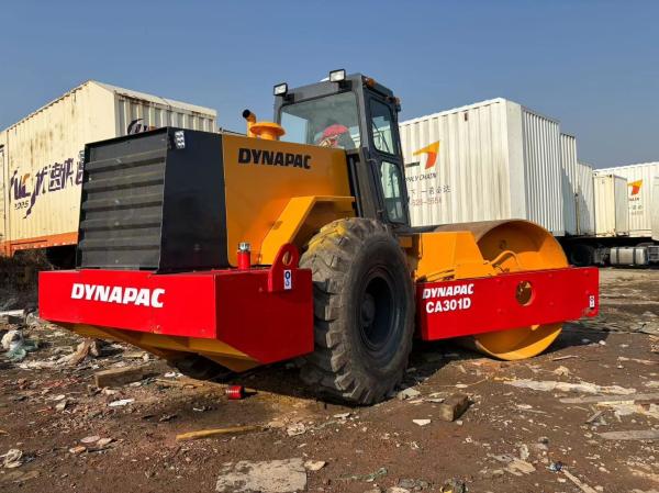 Road Base Compaction Dynapac CA301D CA30D CA25D Single/Double Drum Roller at Affordable