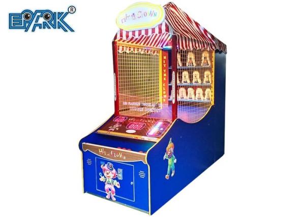  Fiberglass Redemption Game Machine Toss Coin Hit Clown Arcade Game Machine