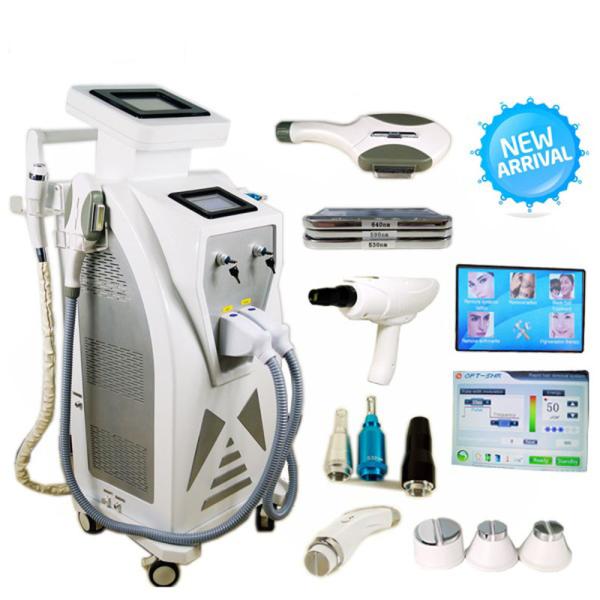 480nm Ipl Laser Hair Removal Machine 3 In 1 RF OPT ND YAG Laser Tatoo Removal Machine
