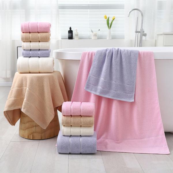Embroidery Logo Cotton Towel For Kids Women Home Hotel Spa Ect 35*75 cm /70*140 cm