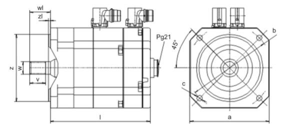 8.6kW Industrial Robot Components