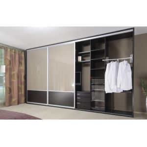 Functional  Sliding Door Wardrobe Dressing Room Fitted Wardrobe Doors