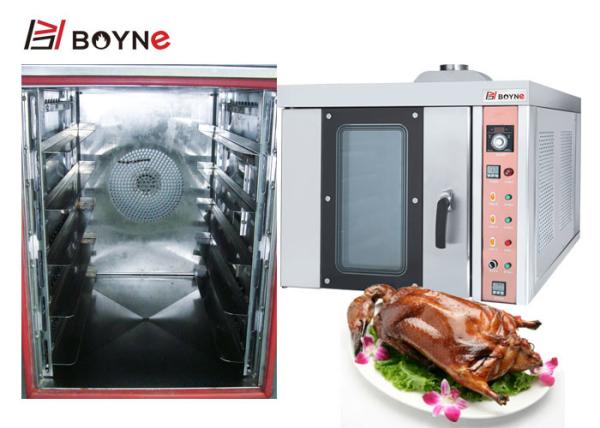 Convecção Oven For Bakery Stainless Steel 220v/380v de cinco bandejas