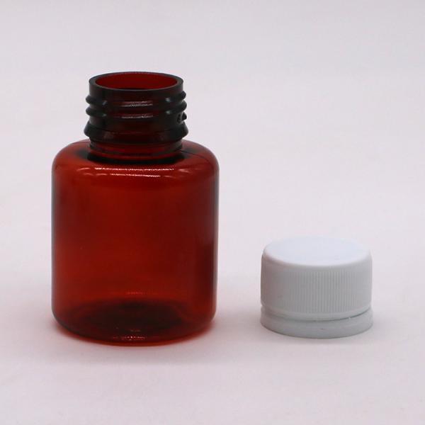 70 мл ПЭТ янтарный кленовый сироп от кашля бутылка с пероральной жидкостью с предохранительной крышкой и тепловой печатью