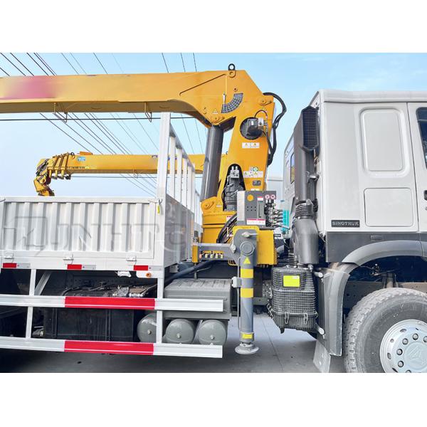 Sinotruk HOWO 8 тонн 12 тонн Телескопический грузовик с бумом Грузовик-крейнер Грузовик-монтажный кран Гидравлический мобильный грузовик-крейнер