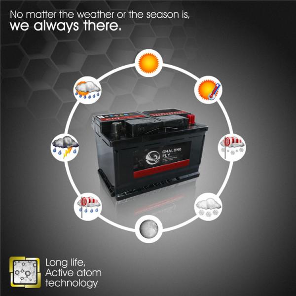 CLF AGM ODM OEM Lifepo4 Bateria Start-Stop para Automóveis MSF 12V 80Ah Bateria Auxiliar de Substituição de Acumuladores no Automóvel