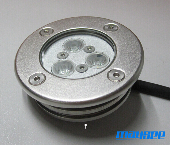 RGB нержавеющей стали 3x3W Подводные светодиодные бассейн свет для бассейна украшения