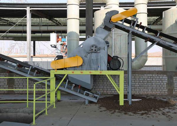 Biofertilizer Powder Line Animal Manure Organic Fertilizer Powder Production Line