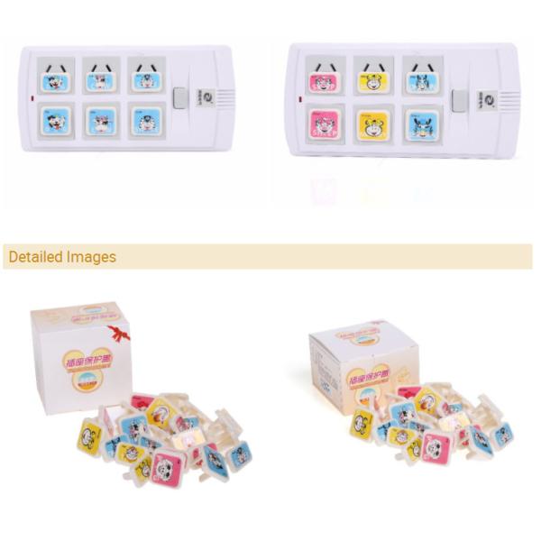 Cartoon Child Safety Outlet Covers / Outlet Plugs Zodiac Socket Cover