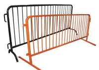 Barrières de contrôle de foule portables revêtues de poudre H1.5m