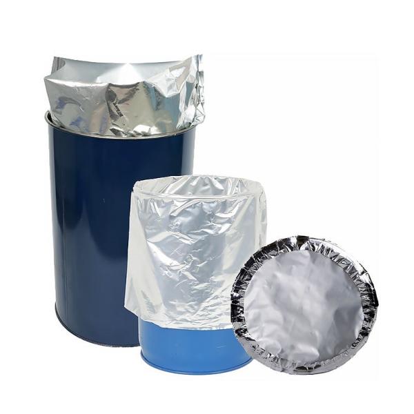 200liter 50 55 Gallon Moisture Proof High Temperature Resistant Aluminum Foil Round Bottom Drum Liner For Liquid Oil