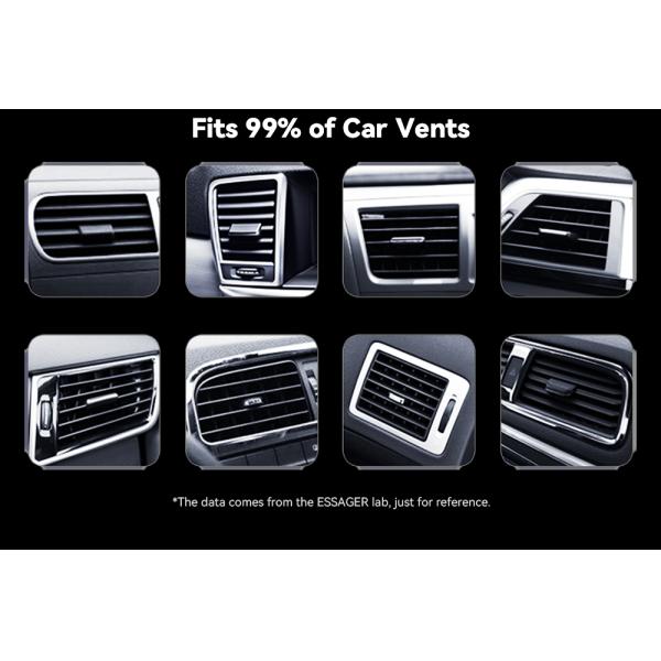 ESSAGER X01 15W Wireless Charging Car Phone Holder Mount Car Vents