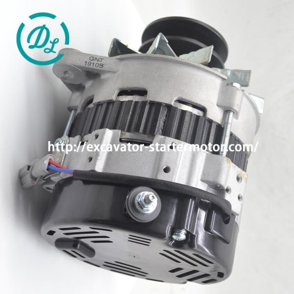 EexcavaStart ISUZU 4LE2 Excavator Alternator 24V 50A OEM 0-35000-4868