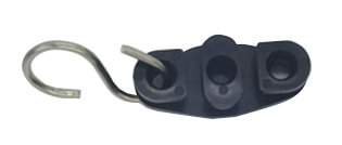 Материал PA6 или PA66 струбцины комбинации FTTH