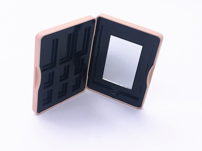 Rectangle Naked Palette  Naked 3 Eyeshadow Tin Gift Box With Embossing