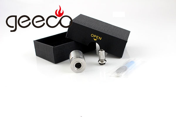 Gecco Genesis e-cig rebuildable atomizer immortalizer stainless atomizer with Squape rs