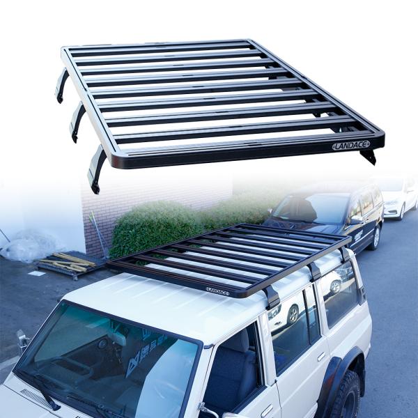 Roof Mounted Universal Roof Rack for Y60 E-Coated and Powder Coated Roof Placement