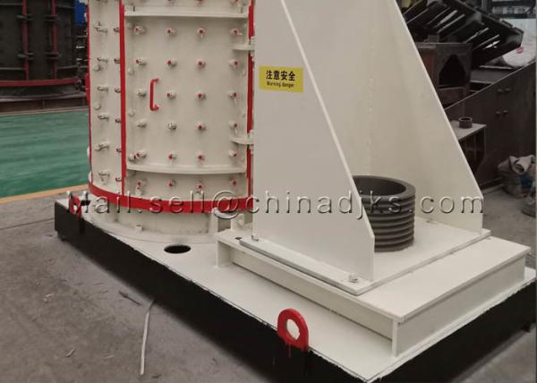 Areia 5mm vertical do aço carbono 1150RPM 90% que esmaga a máquina