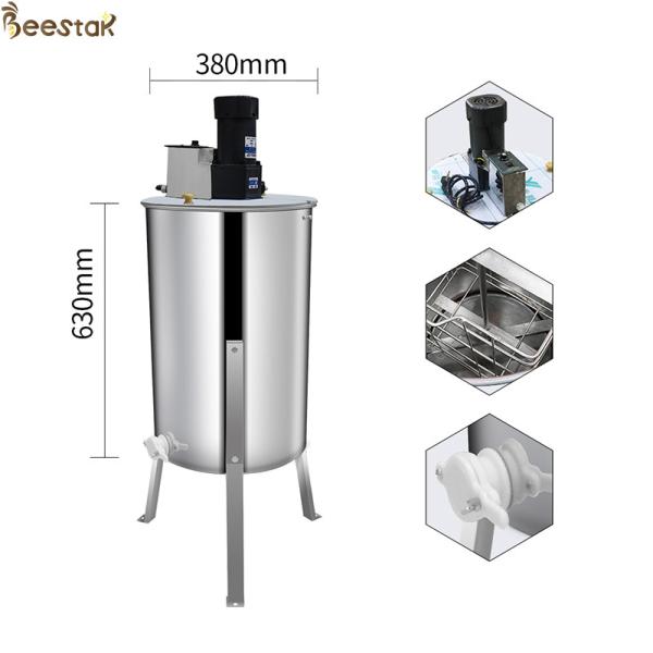 2 Frame Electric Stainless Steel Honey Extractor Radial Beekeeping equipment