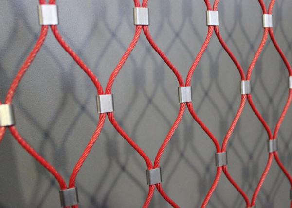 316 X Tend Safety Protection Stainless Steel Cable Netting With Ferrule 60x60 MM