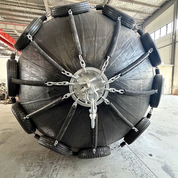 Yokohama Pneumatic Fender Superior Anti Collision Reinforced Rubber Durability Stable