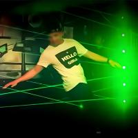 Sala de juegos interactivos de juegos activos en interiores