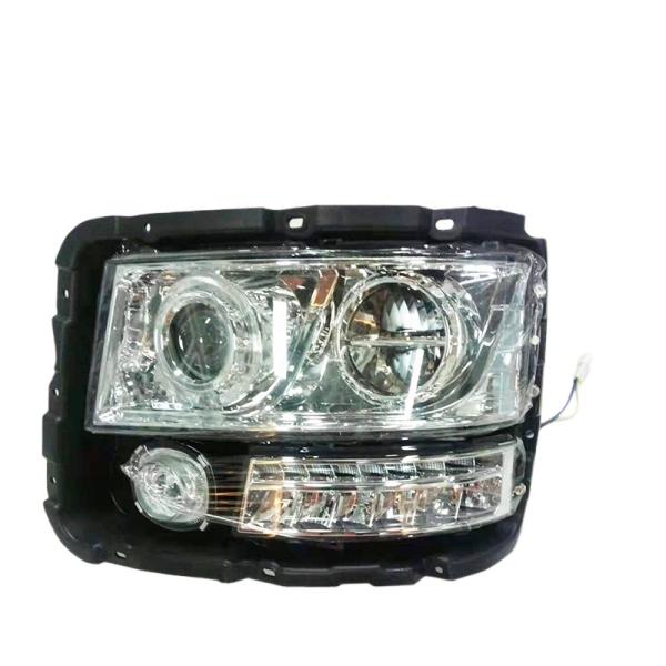 Black Foton Aumark Original Delon F3000 Truck Assembly with 24V LED Headlight Assembly