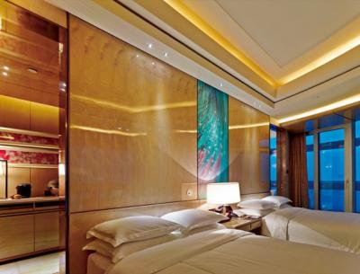 E1 Plywood 15mm thickness Wood Veneer Wall Panels For Hotel
