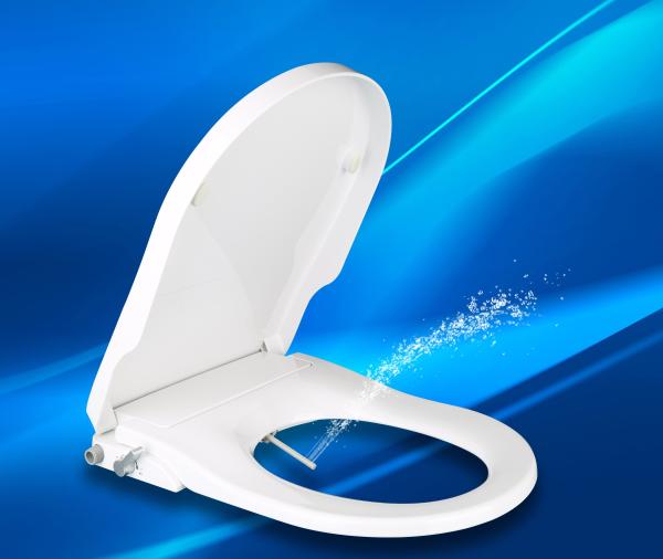 Mechanical Bio Bidet Toilet Seat U Shape Compact Design For Pregnant Woman
