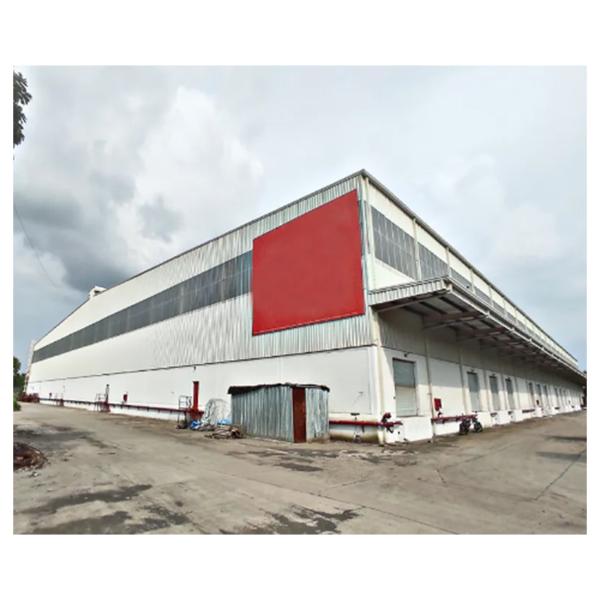 Flexible Design Prefab Metal Building Curtain Wall Steel Structure Freestanding Customized