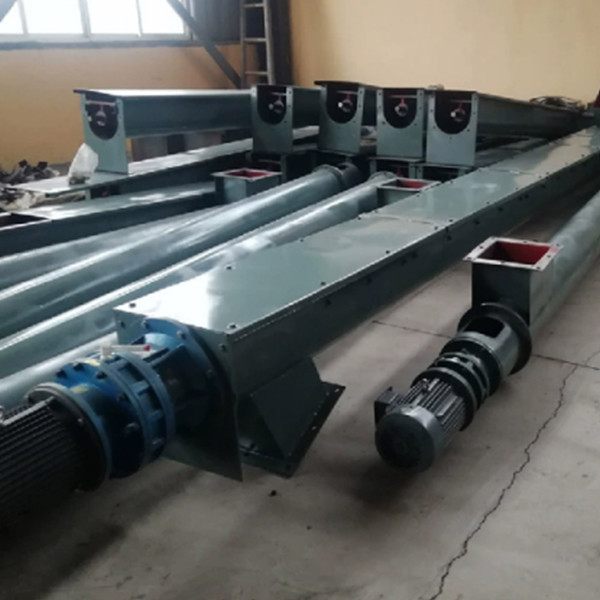 У-образный конвейер с винтовым конвейером с спиральным лезвием с герметичной структурой