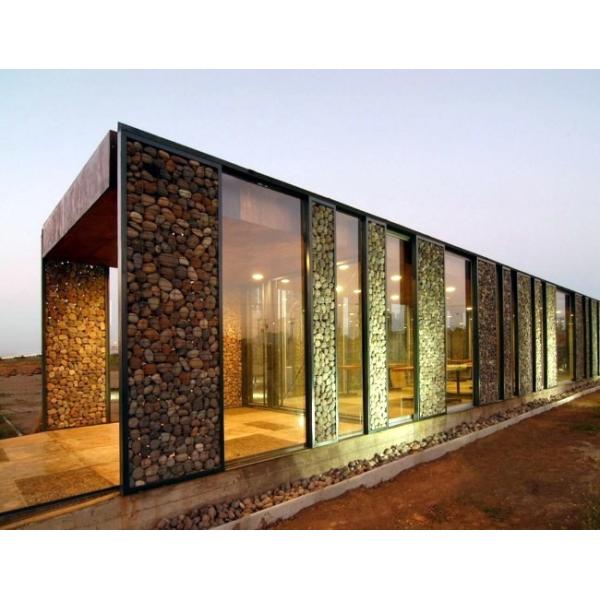 2.5-3.7mm гальванизированная сваренная сетка Gabion ячеистой сети стальная для построения внешних стен