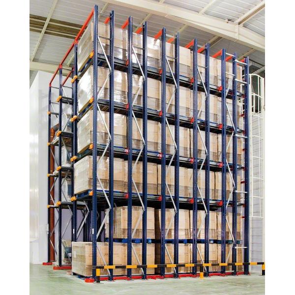 Heavy Duty Beam Shelving Rack / Warehouse Storage Selective Pallet Racking